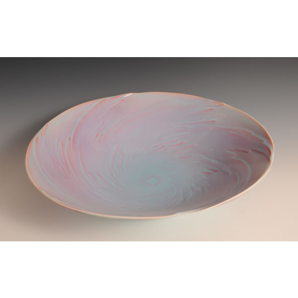 BENIZOME OBACHI HISHO (Bowl with Crimson-glazed dyeing Soaring) Arita ware