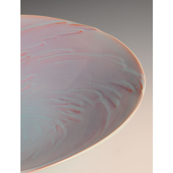 BENIZOME OBACHI HISHO (Bowl with Crimson-glazed dyeing Soaring) Arita ware