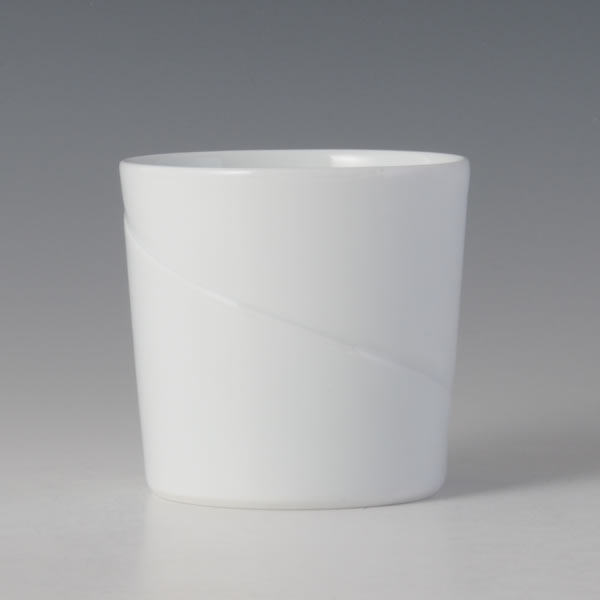 HAKUJI FREECUP (White Porcelain Cup B) Arita ware
