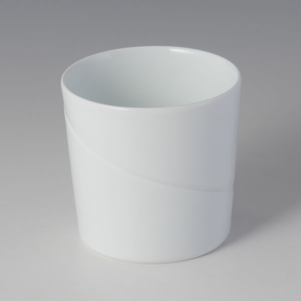 HAKUJI FREECUP (White Porcelain Cup B) Arita ware