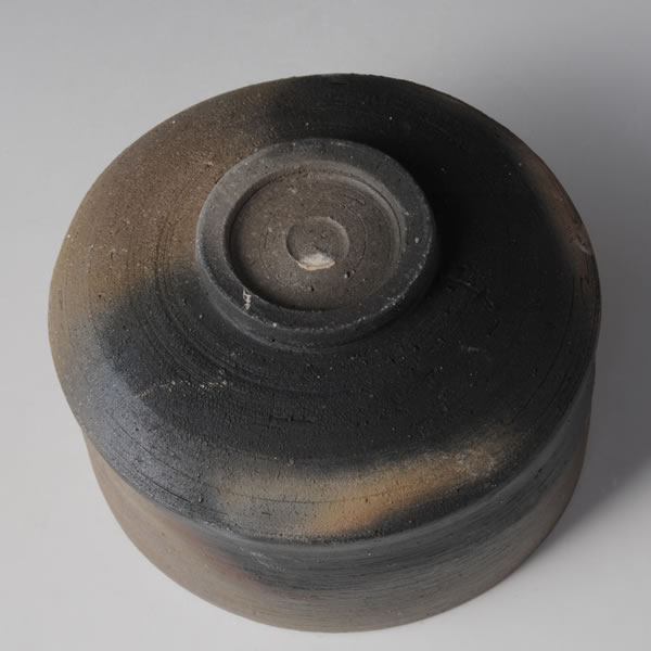 KARATSUYAKISHIME CHAWAN (Unglazed high-fired Tea Bowl E) Karatsu ware