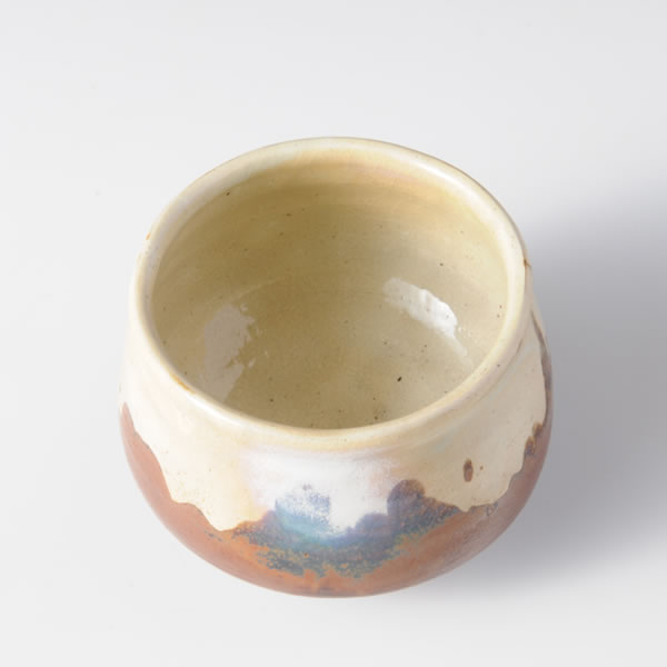 KARATSU KAKEWAKE CHAWAN (Colored Tea Bowl) Karatsu ware