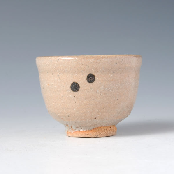 EGARATSU GUINOMI (Decorated Karatsu ware Sake Cup B) Karatsu ware