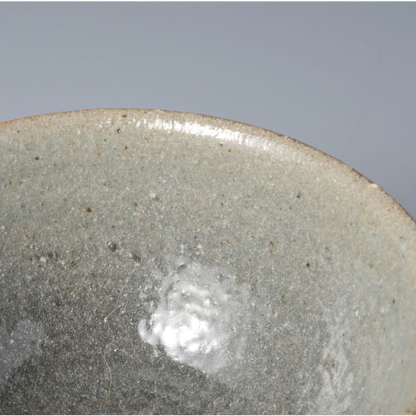 KARATSU YAKISHIME BAJOHAI (High-fired unglazed Karatsu Stem Cup) Karatsu ware