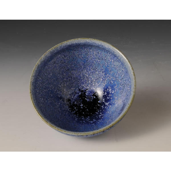 NATSUGINGA TENMOKU CHAWAN (Tea Bowl with Summer Galaxy glaze)