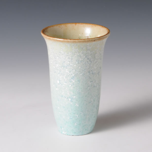 HARUGINGA LILYCUP (Cup with Spring Galaxy glaze)