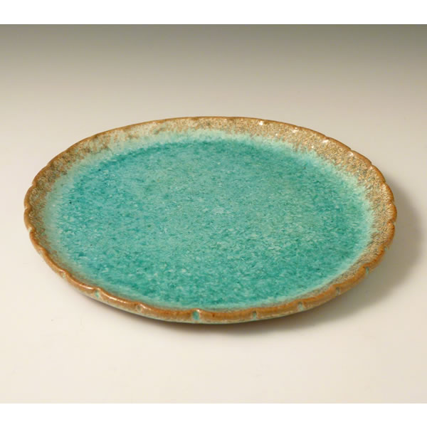 HARUGINGA CAKEZARA (Plate with Spring Galaxy glaze)