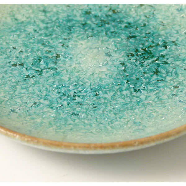 HARUGINGA MEIMEIZARA (Plate with Spring Galaxy glaze)