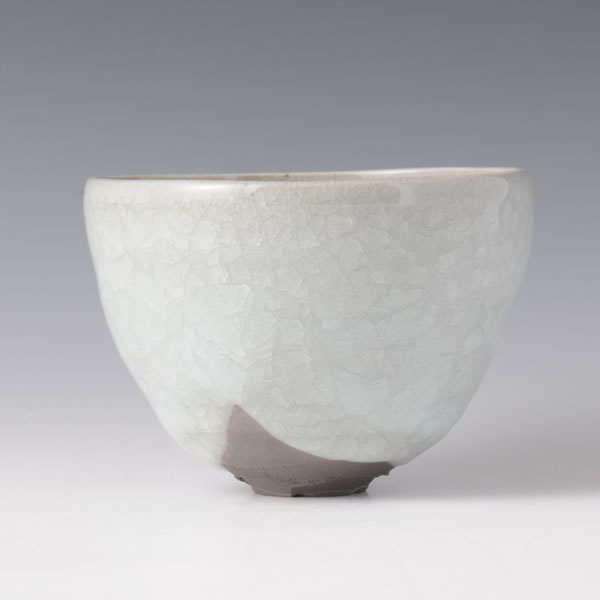 HAKUJI CHAWAN (Tea Bowl with White glaze) Kyoto ware