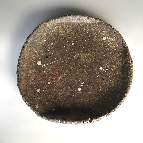 YAKISHIME OZARA (High-fired unglazed Plate)