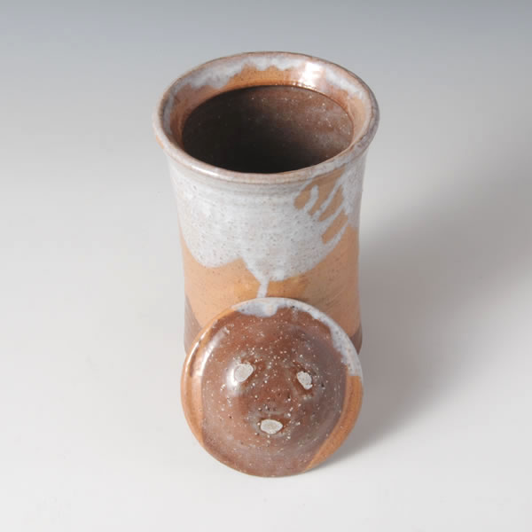 HOSO MIZUSASHI (Fresh-water Jar) Hagi ware