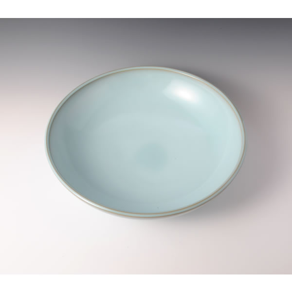 TANSEIYU BACHI (Bowl with Pale Blue Glaze) Hagi ware