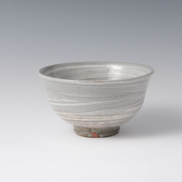 HAKEME CHAWAN (Tea Bowl with Brush Marks) Hagi ware