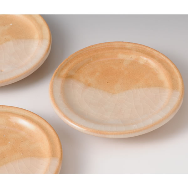 MEIMEIZARA (Five Square Plates Small) Hagi ware