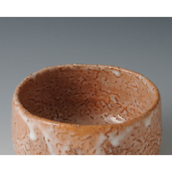 BENIHAGI CHAWAN (Light Pink Tea Bowl C) Hagi ware