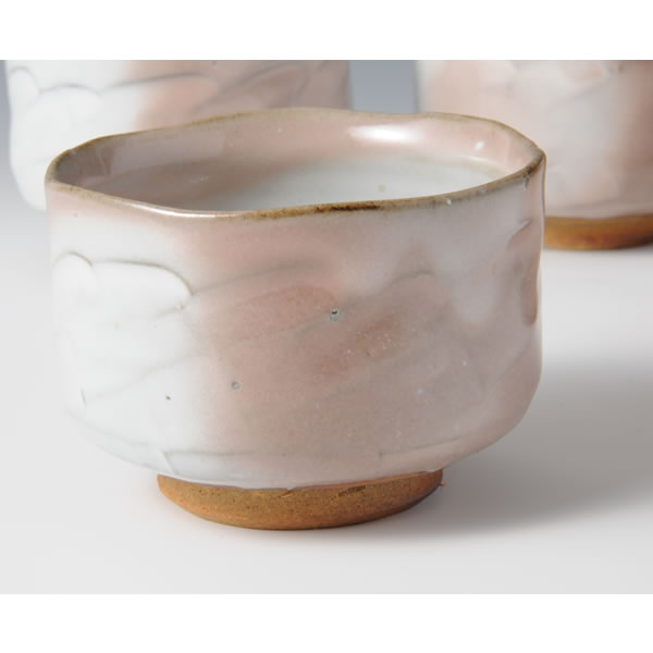 YOHEN GOKYAKUSOROI (Teacup with Kiln Effects) Hagi ware