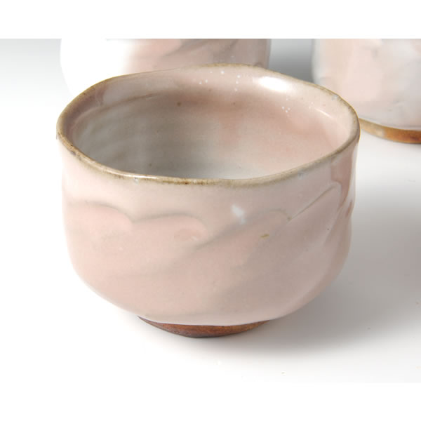 YOHEN GOKYAKUSOROI (Teacup with Kiln Effects) Hagi ware