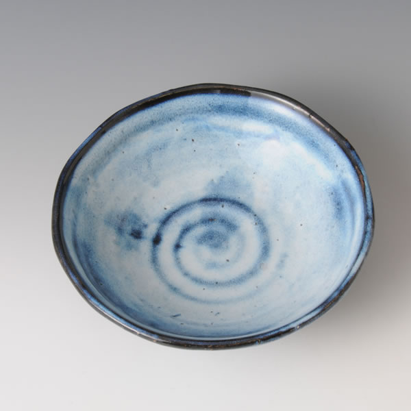 WARAYU BACHI (Bowl with Straw glaze) Hagi ware