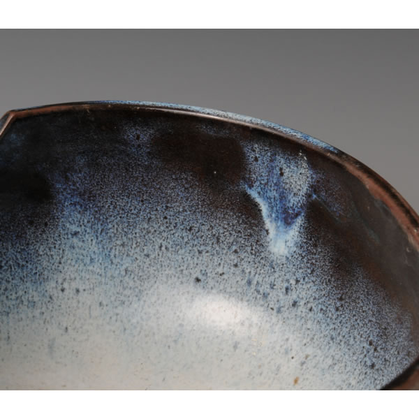WARAYU FUKABACHI (Deep Bowl with Straw glaze A) Hagi ware