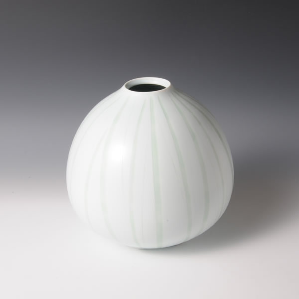 YUZOGAN TSUBO (Jar with glaze inlay decoration E)