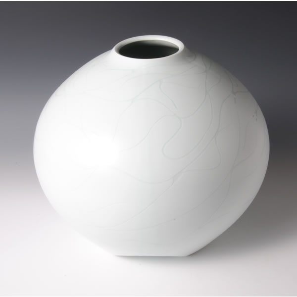 YUZOGAN TSUBO (Jar with glaze inlay decoration F)