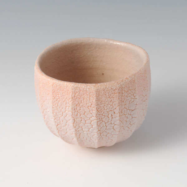 BENISHINO CHAWAN (Pink Shino Tea Bowl) Mino ware
