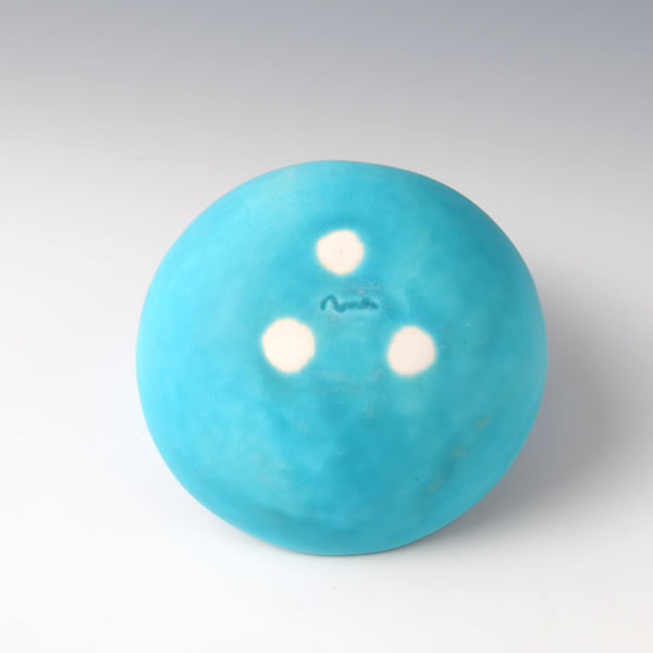 BLUE AND PO KOBACHIZOROE (Bowl) Mino ware