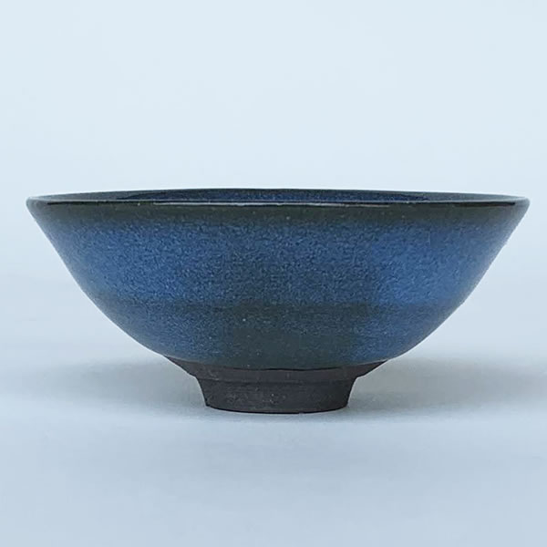SOTENYU SAKAZUKI (Sake Cup with Loquat-ash glaze D) Kyoto ware