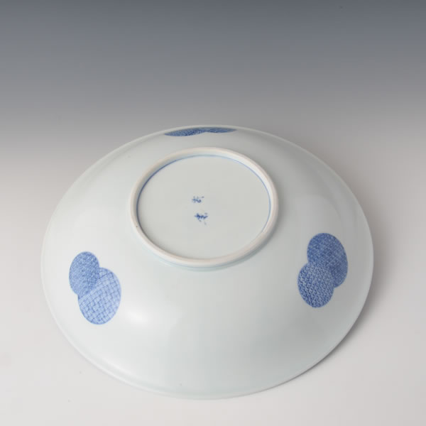 SOMENISHIKI SHONZUI RAKUDAMON HACHI (Bowl with Camel design in polychrome overglaze painting) Hizenyoshida ware