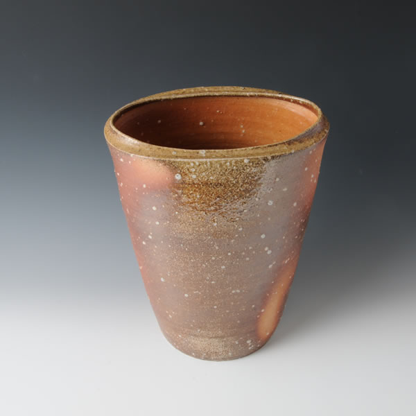 SHIGARAKI KAKI (Flower Vase A) Shigaraki ware
