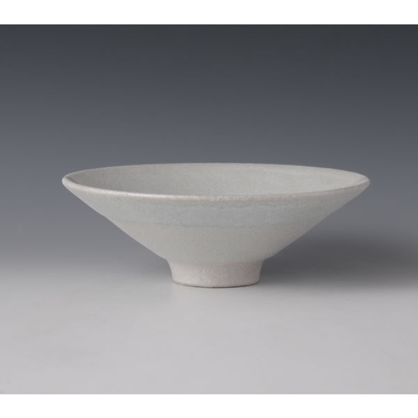 AO SHOSAI CHAWAN (Tea Bowl with Blue Saltpeter glaze) Kyoto ware