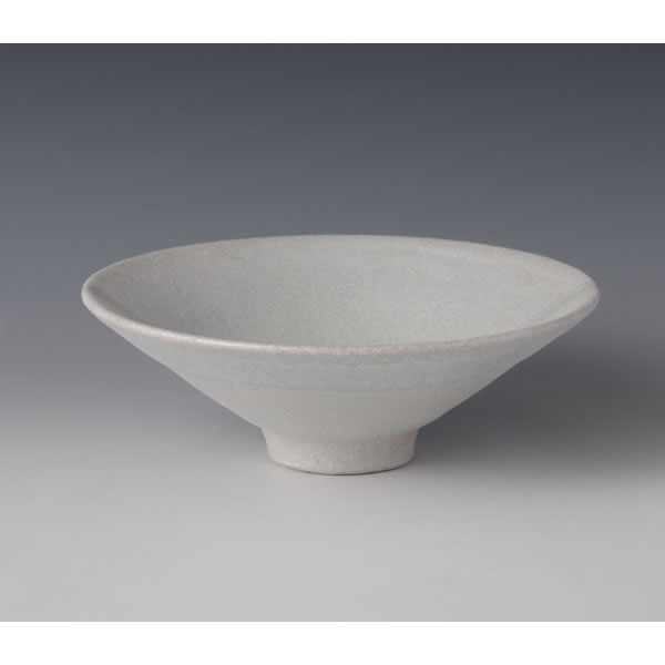 AO SHOSAI CHAWAN (Tea Bowl with Blue Saltpeter glaze) Kyoto ware