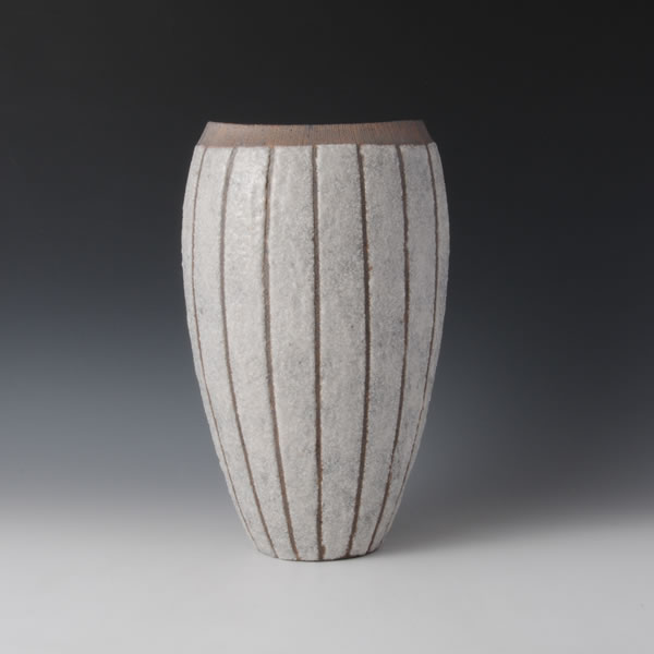 SEKISAI TSUBO (Jar with Decorated Stone Grains) Kyoto ware