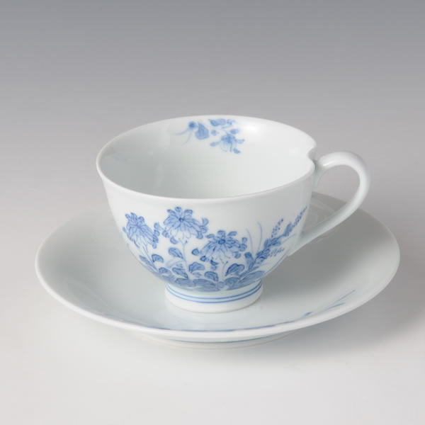菊萩紅茶碗皿
