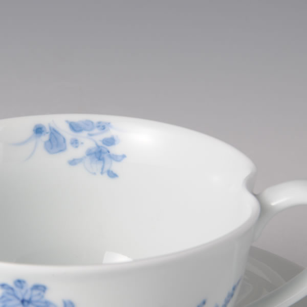 菊萩紅茶碗皿